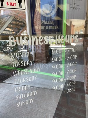 Business Hours