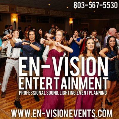 Professional sound, lighting, DJs, bands, and entertainment services for any event. En-Visio is the premier choice for entertainment.