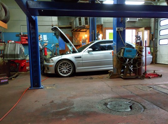 VANOS timing repair on e46 BMW M3.