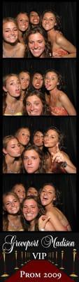 Red Eye Photo Booths - Prom Strip