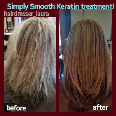 It's all about the keratin! by Laura Mendoza!