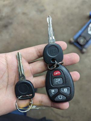 New key and remote programmed