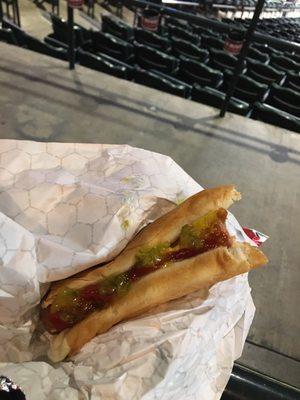 Just a classic hot dog - $2!