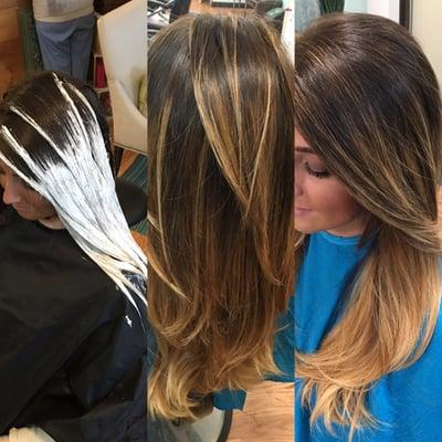 Balayage ombré