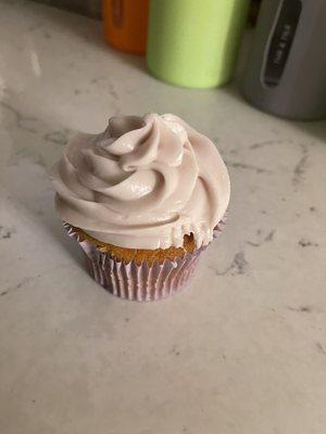 Honey lavender cupcake