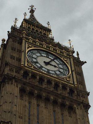 Big Ben London Westminster Bridge at Houses of Parliament