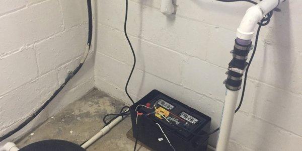 Batter Back up for Sump Pumps