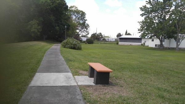 Nature Trail is along the Canal.