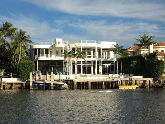 Boca home on the water