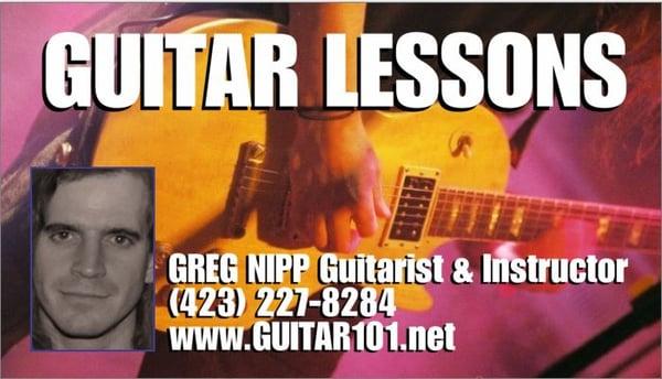 Greg Nipp's Guitar Instruction