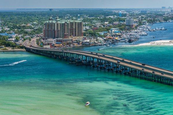 Cranford Law's offices are based in Destin, Florida (photographed here)