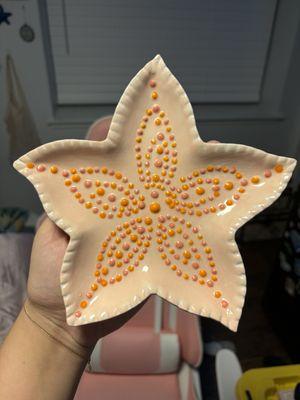 starfish tray/plate