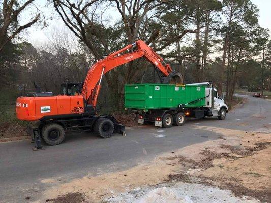 Storm damage? We have the operators & the equip. to help.