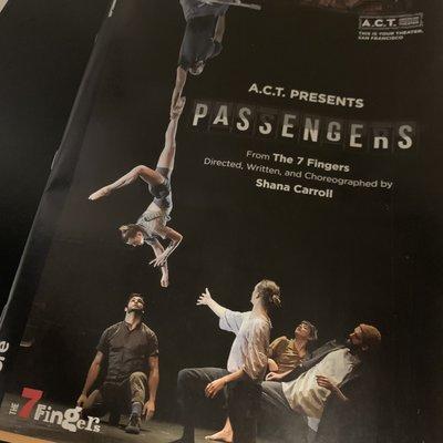 Passengers ~ A production by The 7 Fingers ~ Directed, Written, and Choreographed by Shana Carroll {10/1/2022}