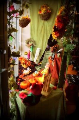 A peek at our Fall Window Display