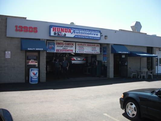 Front of Hunda Auto