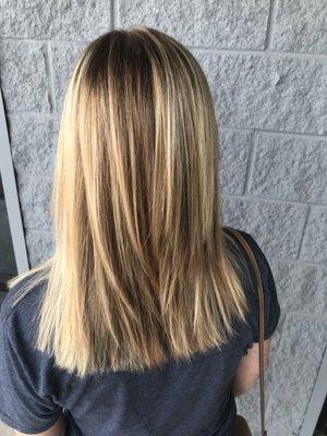 Full balayage/highlights