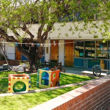 Our inviting outdoor classroom