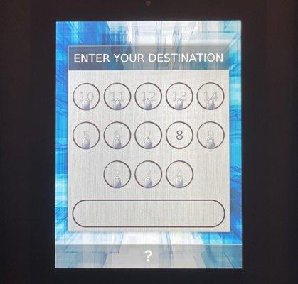 Elevator Keypad