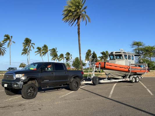 Big boy toys book a tour and join the fishing team.