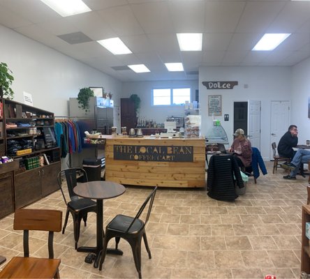 Inside new location!