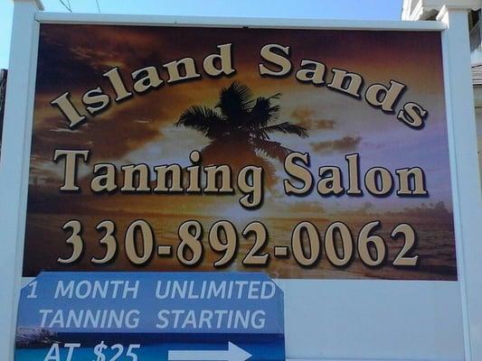 Unlimited monthly tanning starting at $25!