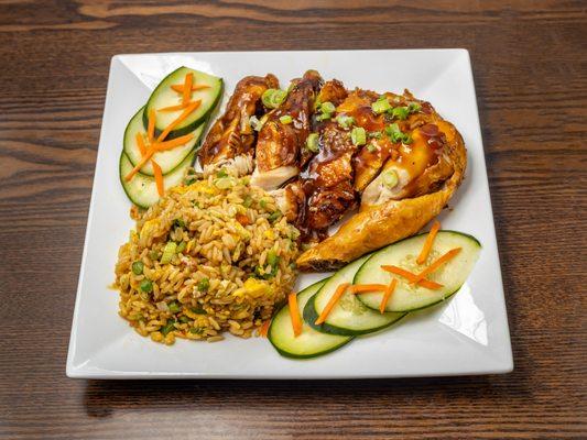 Chinese Style Chicken and Fried Rice