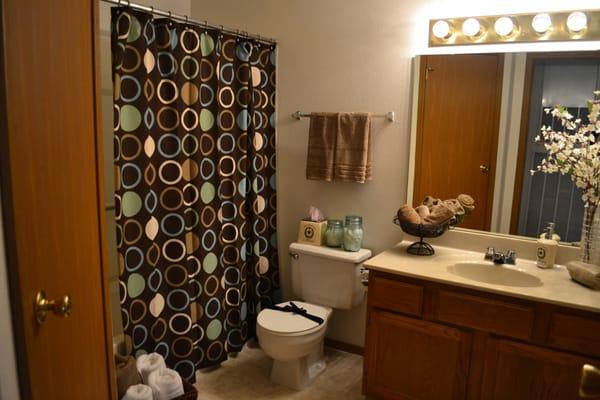 Oversized Bathroom and Vanity