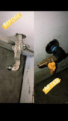 Gas Valve Install