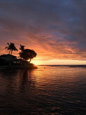 Sunsets from Abundant Life Waikoloa are always amazing!