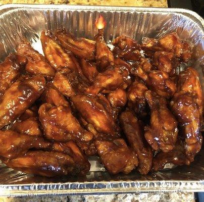 Barbecue wings