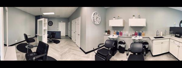 A peek at the salon!