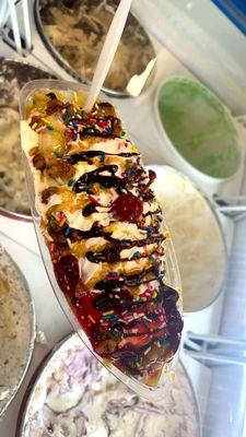 Loaded Banana Split