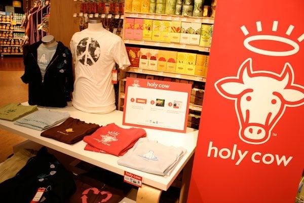 Holy Cow Organic Clothing at Whole Foods Calhoun store