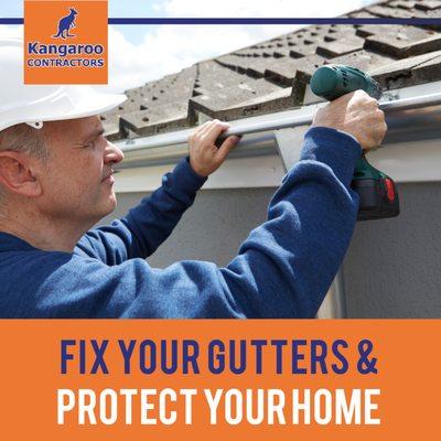 If your gutters aren't working properly your home IS at risk. Don't put off repairing or replacing your failing gutters.