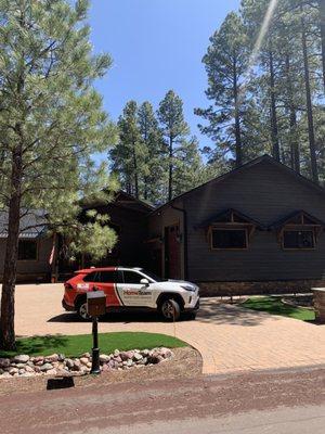 We go to northern Arizona to inspect homes!