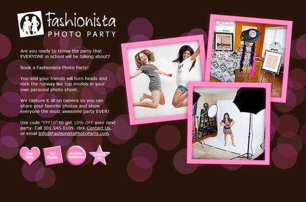 Fashionista Photo Party