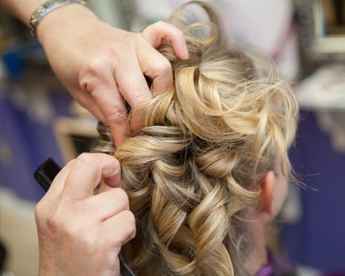 wedding up-do