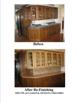 Cabinet Re-Finishing