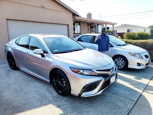 2022 Camry Hybrid for his 21st birthday