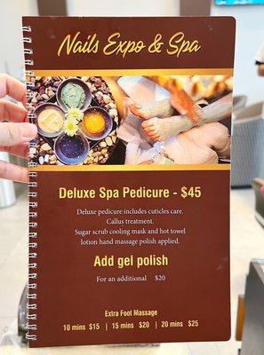 Deluxe Spa Pedicure