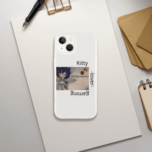 Anime design IPhone 13 Clear case