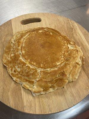 Pancakes filled with something special inside