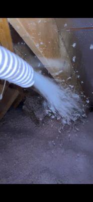 Blow in insulation