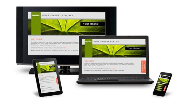 Responsive web site design