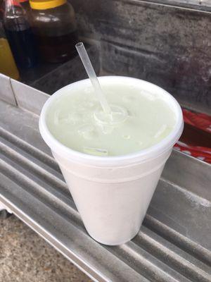 Homemade Lemonade!  Really delicious and a good size!