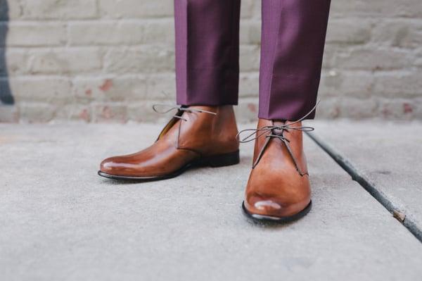 The Newman chukka boot in marrone.