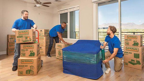 Cover every stage of your moving: planning, packing, transport, unpacking, cleaning and organizing