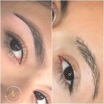 Lash lift + Brow wax