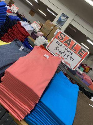 Great prices on tees